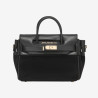 Mac Douglas - Mini sac à main velours Pyla 2 Stockholm noir
